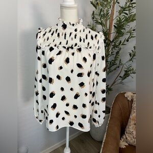 NWOT women’s long sleeve blouse by “A Dip of Darling”